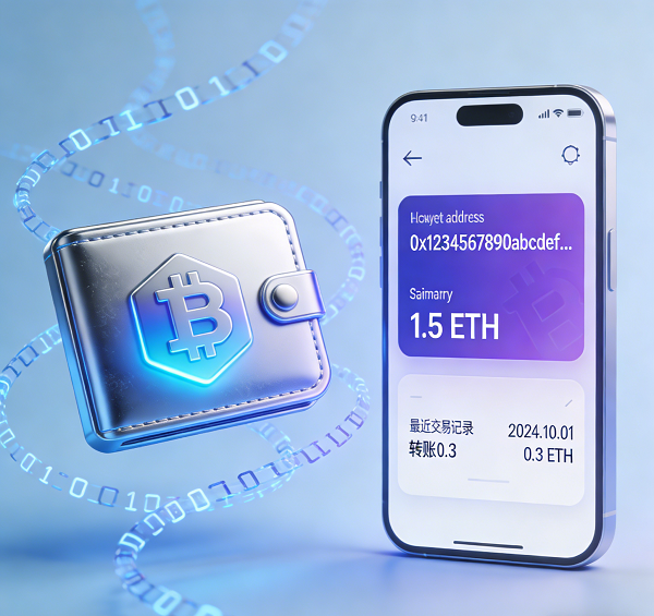 Token钱包界面预览 - 数字资产管理